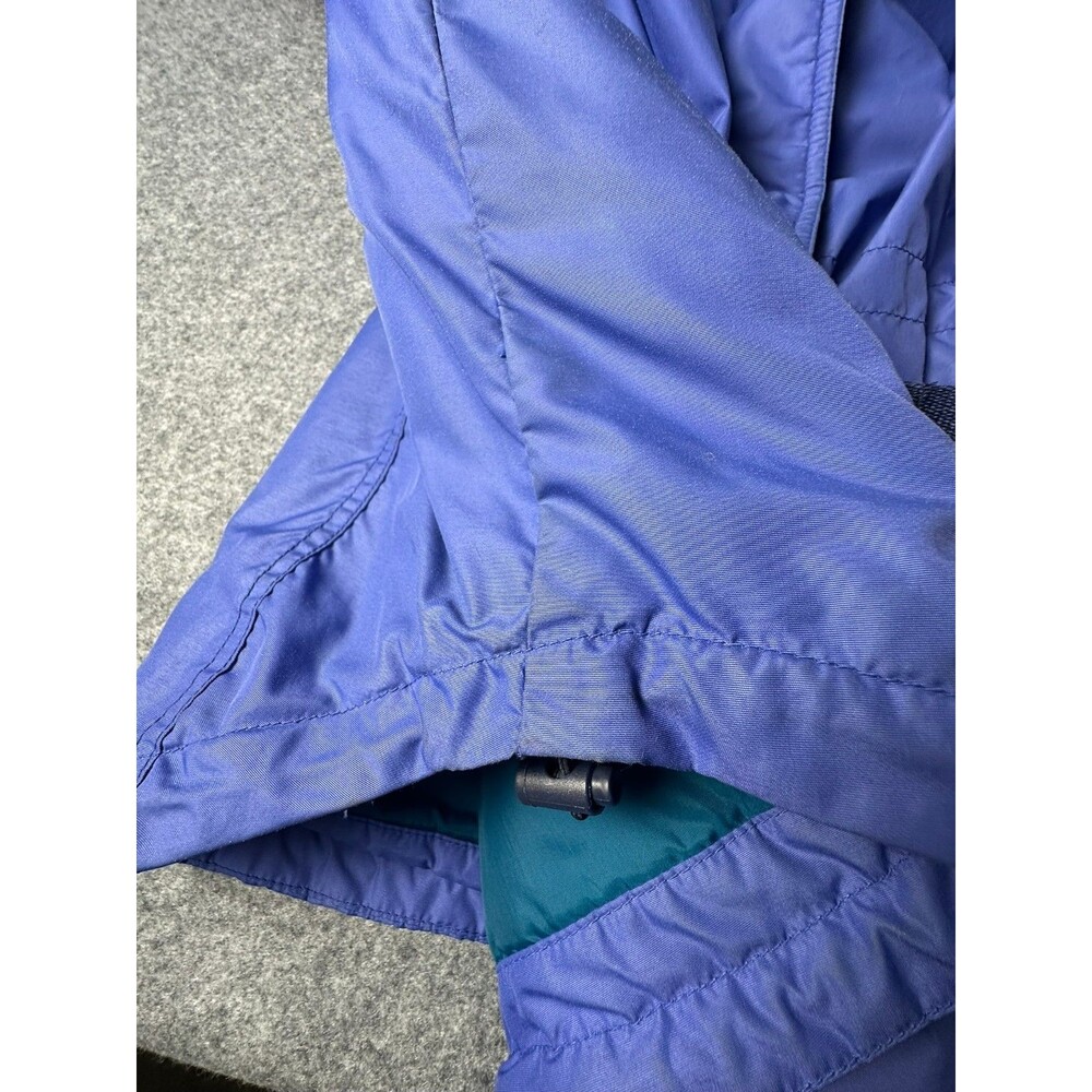 Vtg 90s Columbia Jacket Womens L F8 SL 5035 Colorblock Teal Purple Retro Ski - Picture 16 of 16